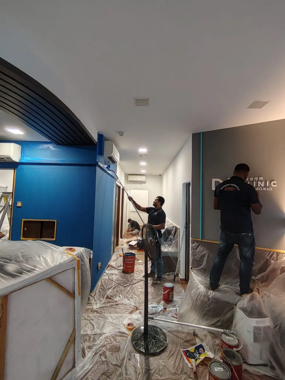 Office Space Before Painting