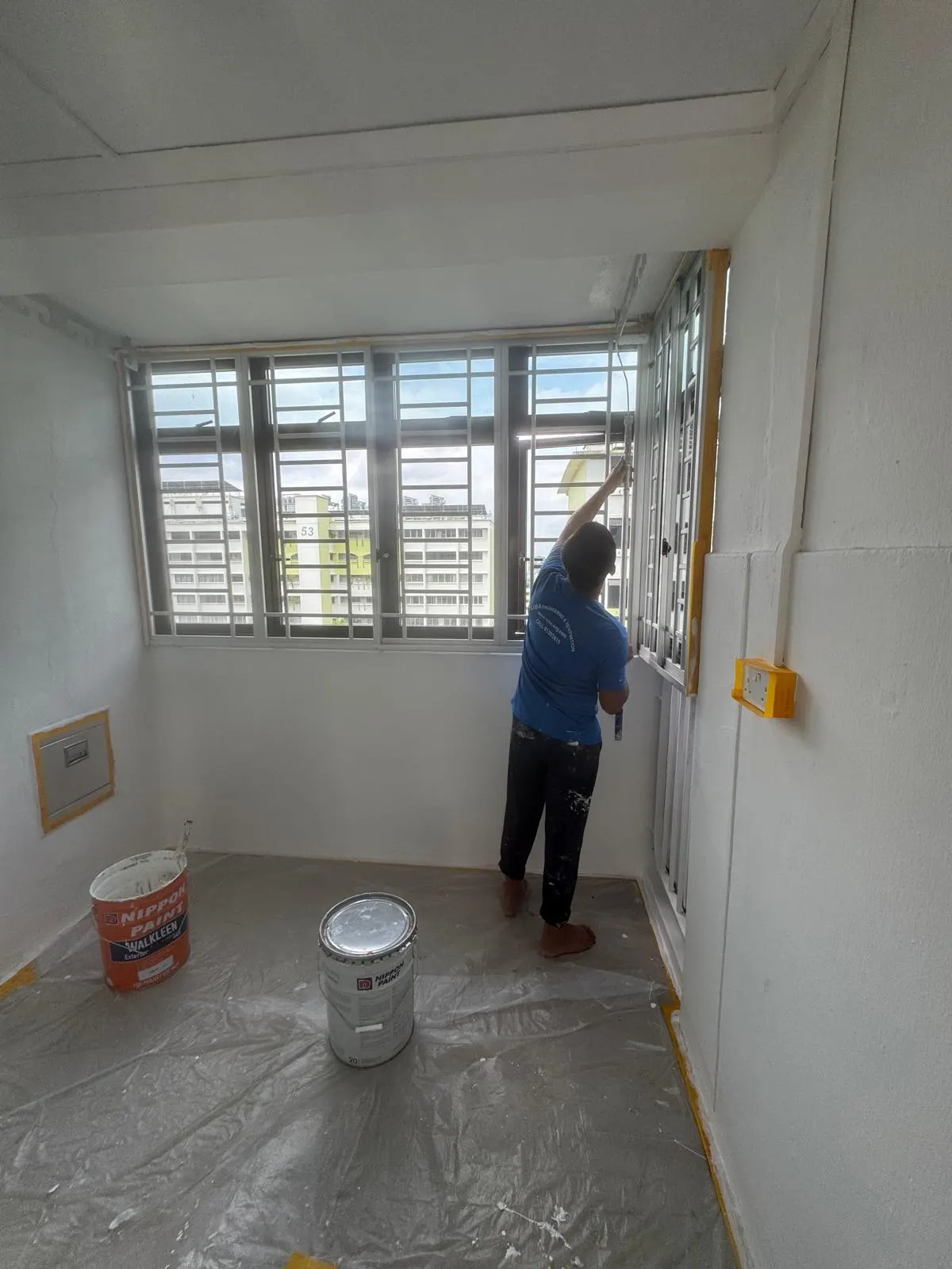 HDB Flat Interior Before Painting
